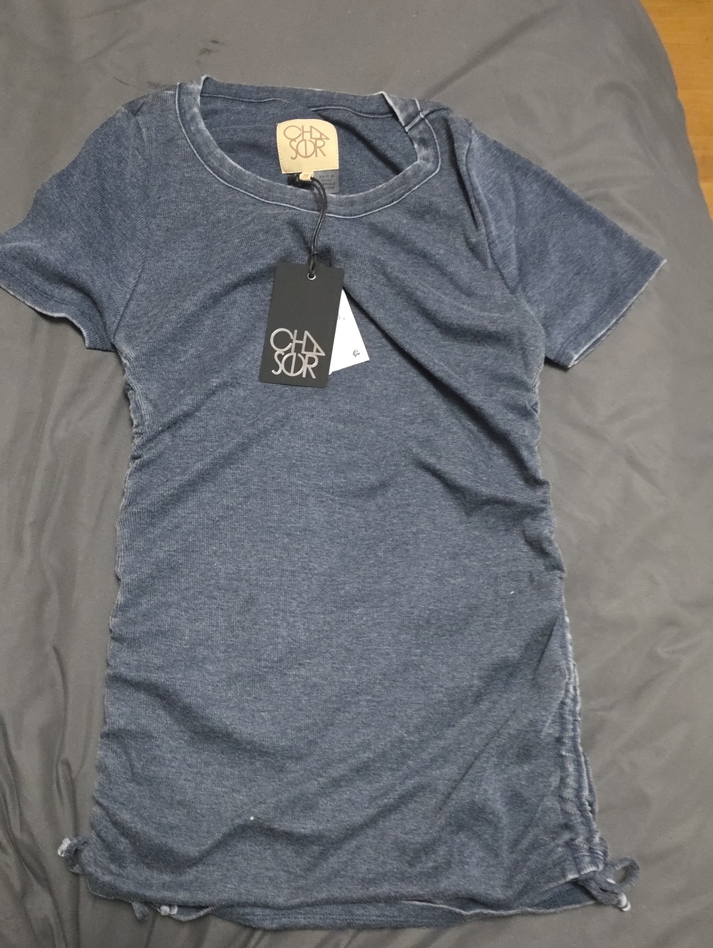 Chaser Indigo-Style Blue Short Sleeve Tee